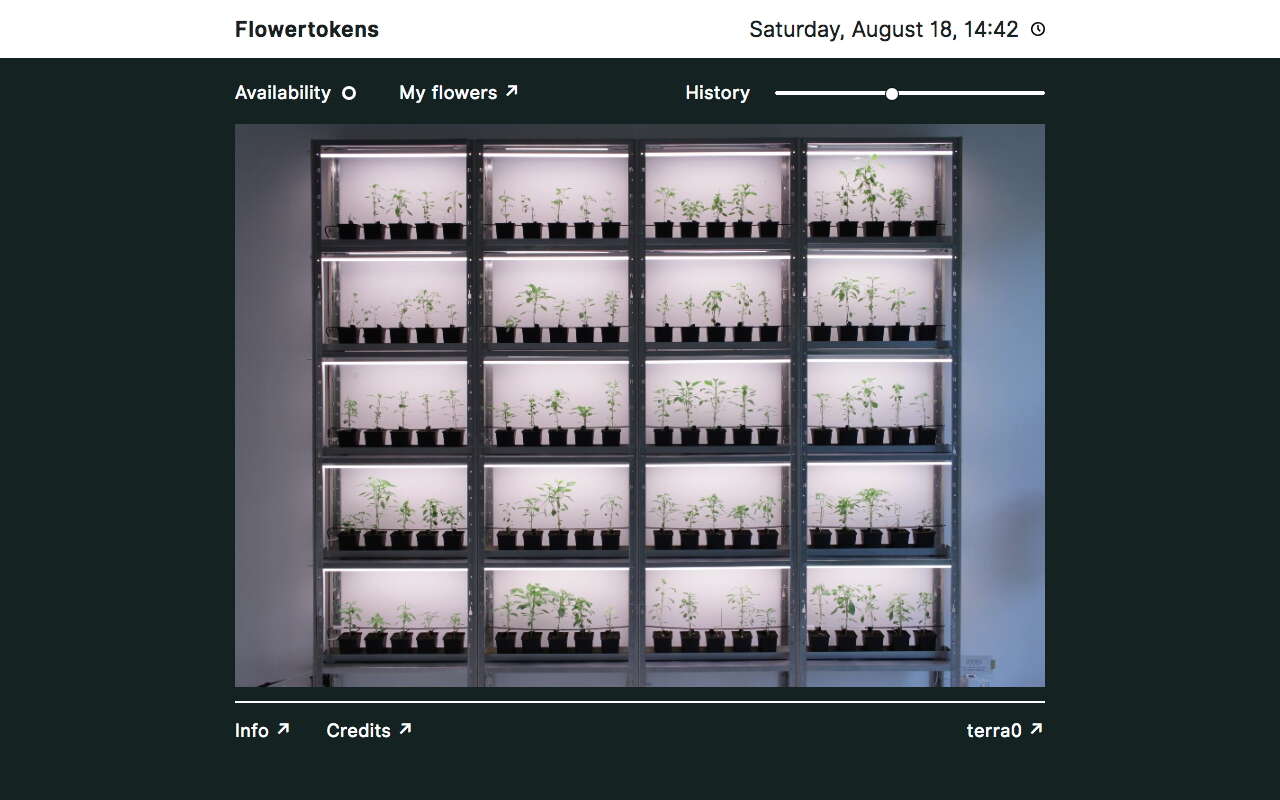Flowertokens at Trust, www.trust.support (2018)