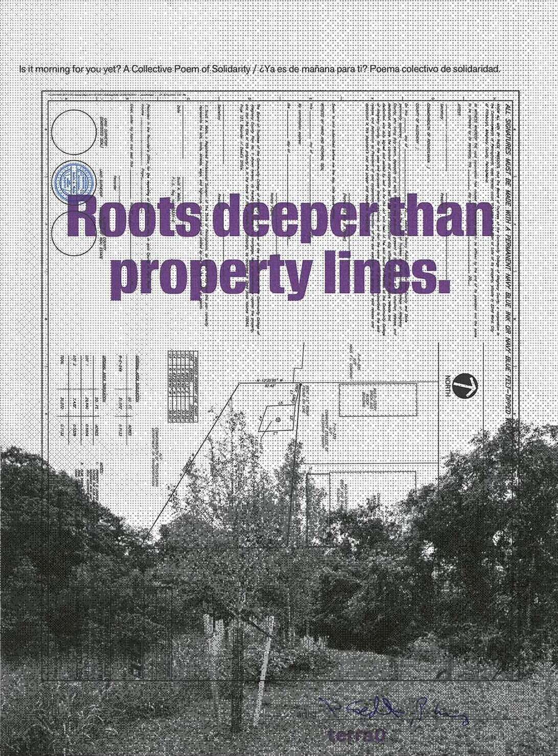 terra0 contribution for ¿ Ya es de mañana para ti? Poema colectivo de solidaridad / Is it morning for you yet? A Collective Poem of Solidarity in Nuevo Museo de Arte Contemporáneo (NuMu), Guatemala City