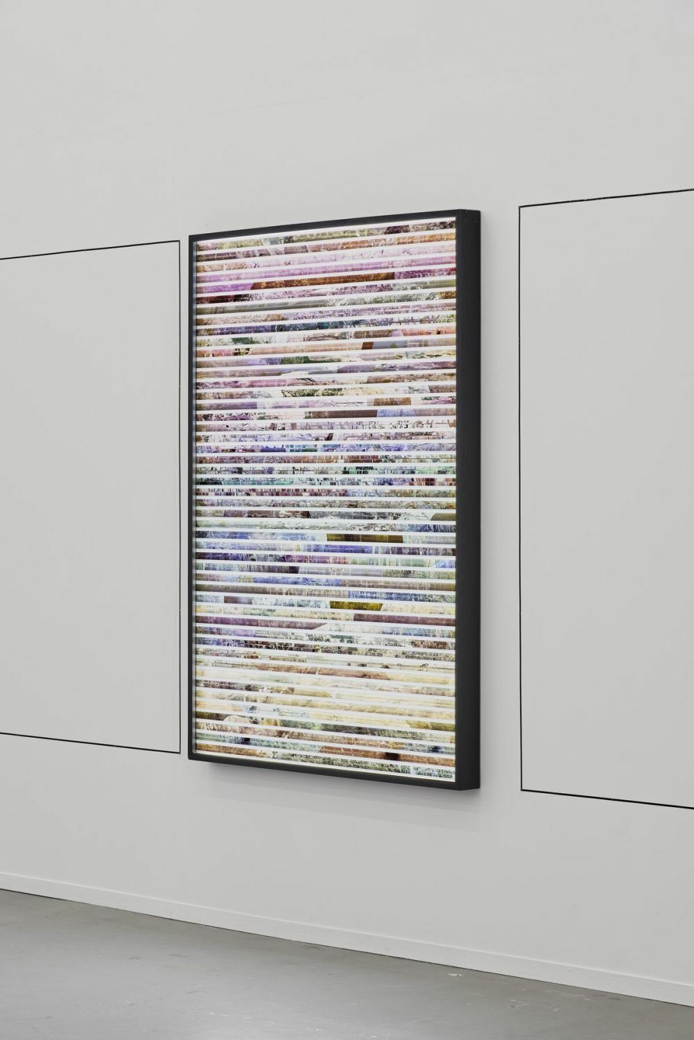 One Present and Four Missing (Westbound 190621) in Proof of Stake at Kunstverein Hamburg (2021)